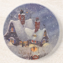 L'atelier de Père Noël au Pôle Nord, réveillon de  Dessous De Verres