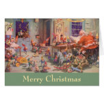 L'atelier de Père Noël Carte