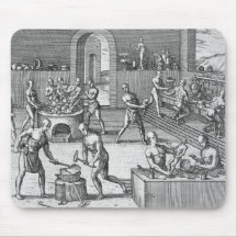 L'atelier des orfèvres d'Atahualpa à Quito, f Tapis De Souris