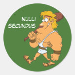 Latin : Secundus de Nulli Autocollants