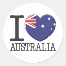 L'Australie Autocollants