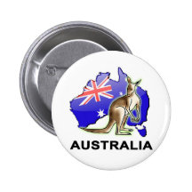 L'Australie Badges Avec Agrafe
