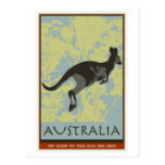 L'Australie Carte Postale