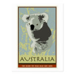 L'Australie Carte Postale