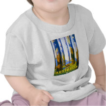 L'Australie - voyage vintage T-shirts