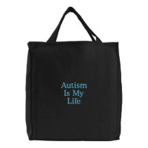 L'autisme est ma vie sacs en toile