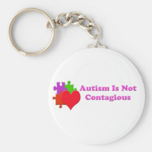 L'autisme n'est pas contagieux porte-clef