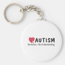 L'autisme se rende compte comprenne porte-clefs