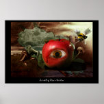 L'automne de l'affiche du jardin V2 d'Éden