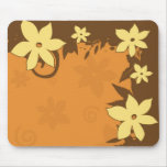 L'automne fleurit Mousepad Tapis De Souris