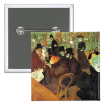 Lautrec : Chez le Moulin, fard à joues Badge Avec Épingle