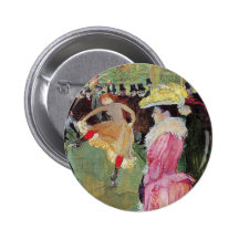 Lautrec - danse chez le Moulin rouge Pin's Avec Agrafe