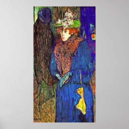 Lautrec : Jane Avril entre dans Affiches