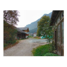 L'Autriche, entrée de basse cour de Zillertal Carte Postale