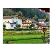 L'Autriche, les chalets et les fermes Carte Postale