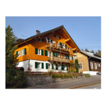 L'Autriche, réparations de Zillertal au balcon Carte Postale