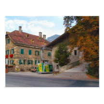 L'Autriche, vieilles maisons de Zillertal dans le  Carte Postale
