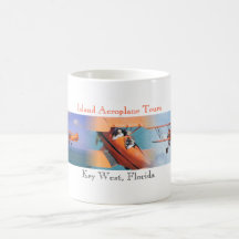 L'avion d'île voyage la tasse de 15 onces