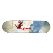 Lazers au visage ! skateboard