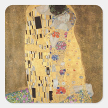 Le baiser, 1907-08 autocollant