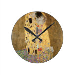 Le baiser, 1907-08 (huile sur la toile) horloges