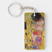 Le baiser (détail) par Gustav Klimt Porte-clefs