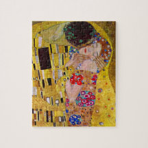 Le baiser (détail) par Gustav Klimt Puzzles