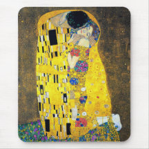 Le baiser, Gustav Klimt Tapis De Souris
