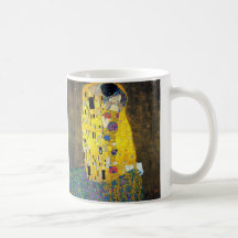 Le baiser, Gustav Klimt Tasse À Café