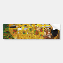 Le baiser par Gustav Klimt Adhésif Pour Voiture