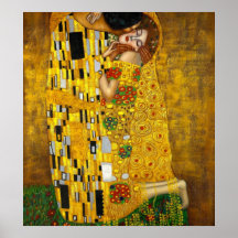 Le baiser par Gustav Klimt Posters
