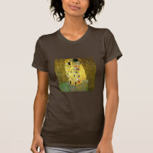 Le baiser par Gustav Klimt T-shirts