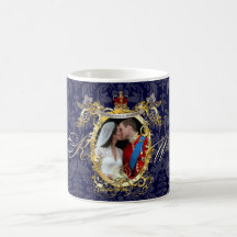 le baiser, va le faire+couleur du kate wedding/DIY Mugs À Café