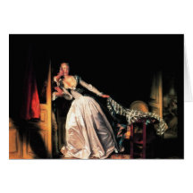 Le baiser volé par Jean-Honore Fragonard Cartes