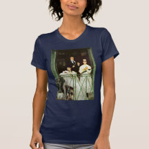 Le balcon par Manet Edouard T-shirts