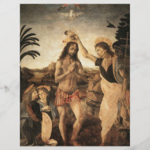 "Le baptême de Christ Tract Customisé