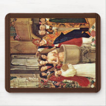 Le baptême de Clovis par DES Heiligen Ägidius (B d Tapis De Souris