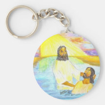 Le baptême de Jésus Porte-clés