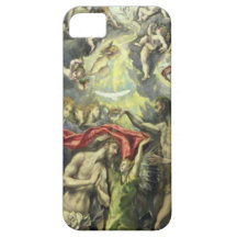 Le baptême du Christ, c.1597 (huile sur la toile) Coques iPhone 5