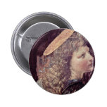 Le baptême du Christ par Andrea del Verrocchio Badges Avec Agrafe
