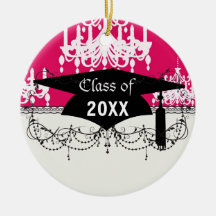 le baroque blanc de lustre sur la framboise rouge ornement
