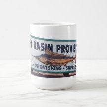 Le bassin de yacht Provisions la tasse