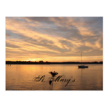 Le bateau isolé, St Mary Cartes Postales