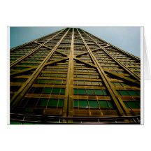 Le bâtiment de John Hancock Cartes De Vœux