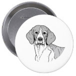 LE BEAGLE BADGES AVEC AGRAFE