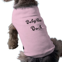 Le bébé est revenu vêtements pour chien