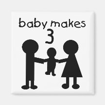 Le bébé fait 3 aimants