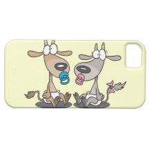 le bébé mignon adorable badine la bande dessinée d coque iPhone 5