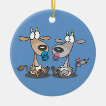 le bébé mignon adorable badine la bande dessinée d décorations pour sapins de noël