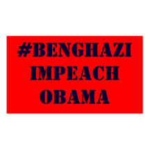 LE #BENGHAZI ATTAQUENT OBAMA MODÈLES DE CARTES DE VISITE
